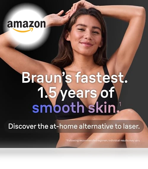 At Home Laser Hair Removal — Grooming Essentials, Braun
