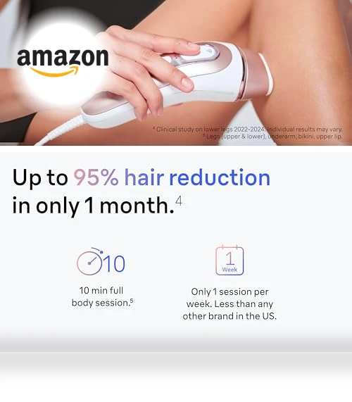 At Home Laser Hair Removal — Grooming Essentials, Braun