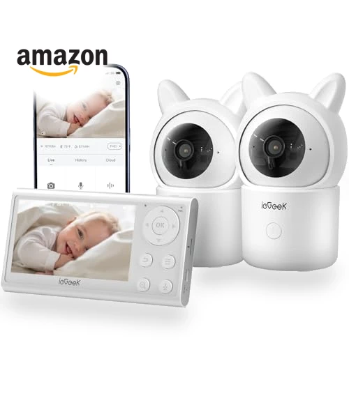 Baby Monitor with 2 Cameras — Baby Monitors, iegeek