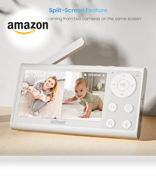 Baby Monitor with 2 Cameras — Baby Monitors, iegeek