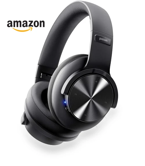 Bluetooth Headphones with 120H Playtime — In-Ear Headphones, Picun