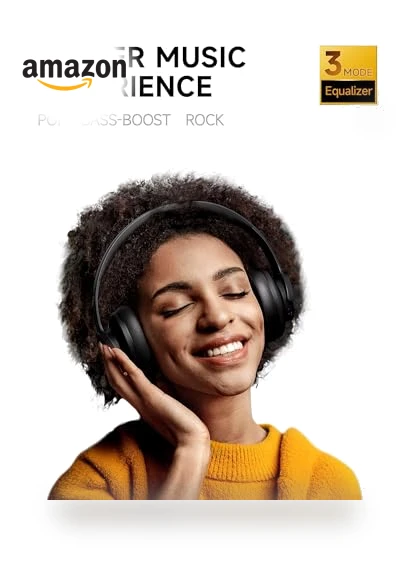 Bluetooth Headphones with 120H Playtime — In-Ear Headphones, Picun