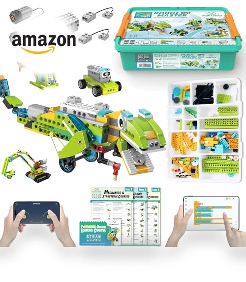 Coding Robot Kit for Kids — Interactive Figures & Robots, Makerzoid