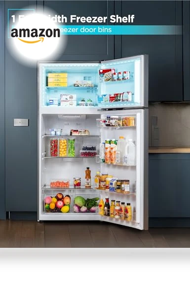 Compact Refrigerator Energy Star Single Door Mini Fridge with Freezer — Mini Fridges, BLACK+DECKER
