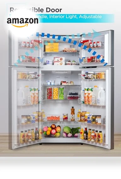 Compact Refrigerator Energy Star Single Door Mini Fridge with Freezer — Mini Fridges, BLACK+DECKER