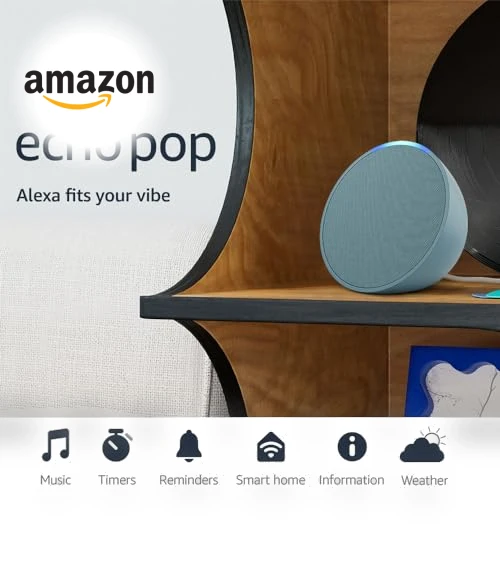 Compact Smart Speaker with Alexa — Compact Voice Recorders, Amazon