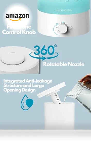 Cool Mist Humidifier — Air Moisturizers, MEGAWISE