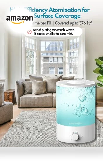 Cool Mist Humidifier — Air Moisturizers, MEGAWISE