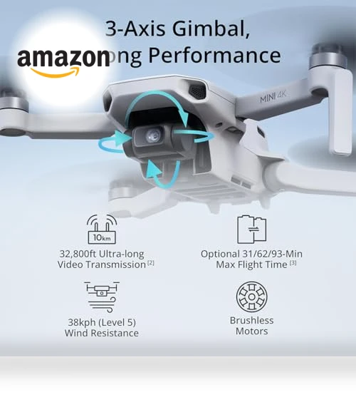 Drone with 4K UHD Camera — Drones, DJI