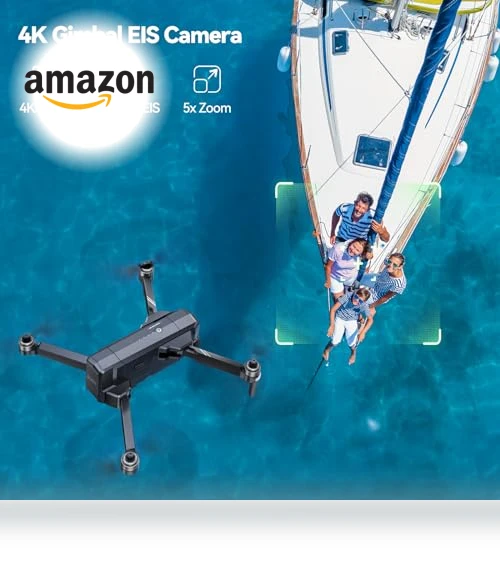Drones with Gimbal+EIS 4K Camera — Drones, Ruko