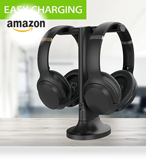 Dual Wireless Headphones for TV Watching — Over-Ear Headphones, Avantree