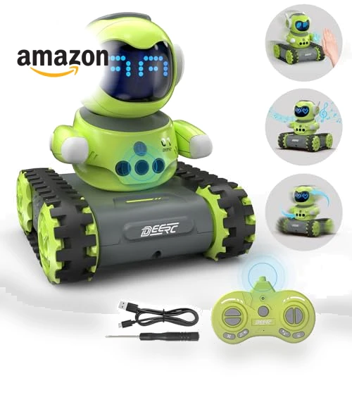 Emo Robot with Gesture Sensing and Remote Control — Interactive Figures & Robots, DEERC