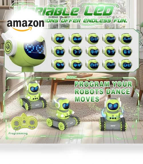Emo Robot with Gesture Sensing and Remote Control — Interactive Figures & Robots, DEERC