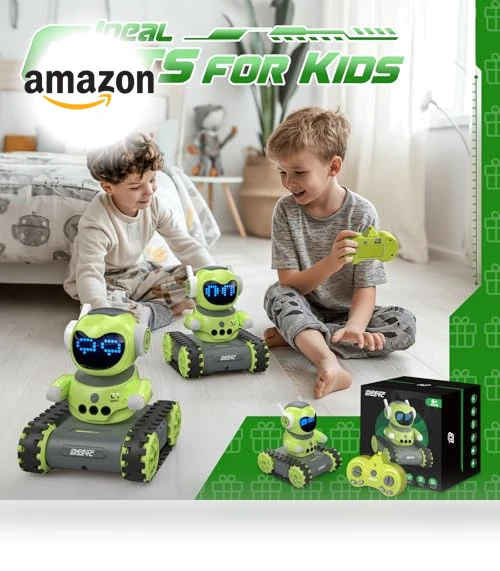 Emo Robot with Gesture Sensing and Remote Control — Interactive Figures & Robots, DEERC