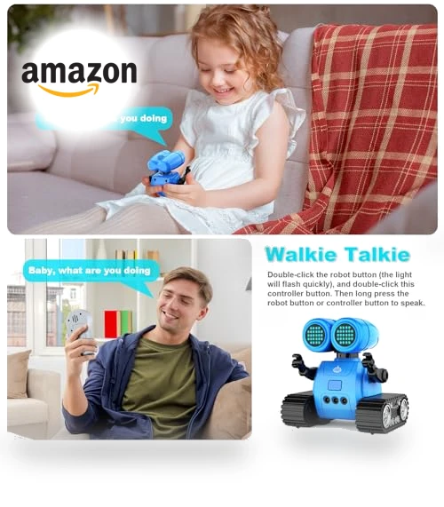 Emo Robot with Walkie-Talkie Function — Interactive Figures & Robots, Hamourd