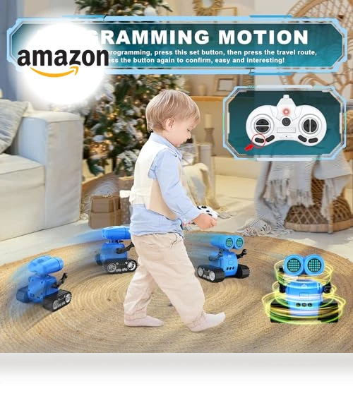 Emo Robot with Walkie-Talkie Function — Interactive Figures & Robots, Hamourd
