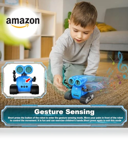 Emo Robot with Walkie-Talkie Function — Interactive Figures & Robots, Hamourd
