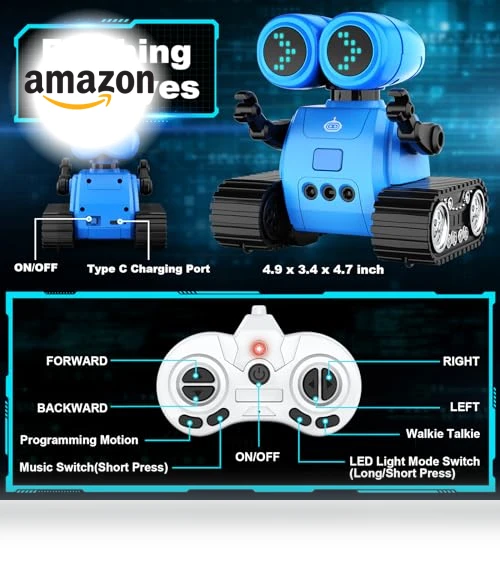 Emo Robot with Walkie-Talkie Function — Interactive Figures & Robots, Hamourd