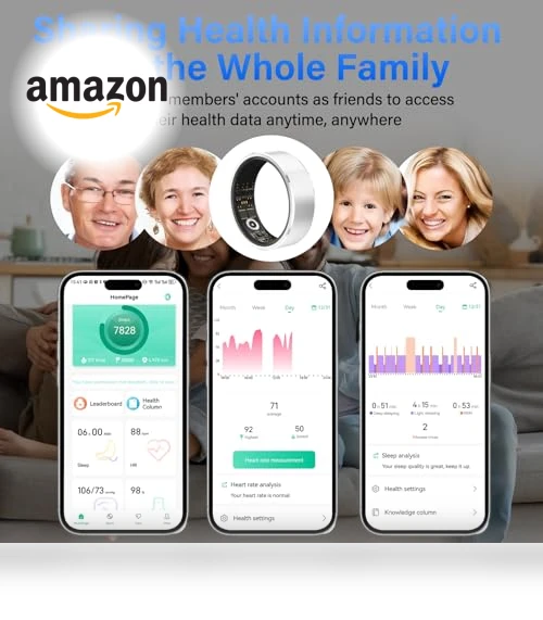Fitness Tracker Ring — Smart Rings, YULUCKGO