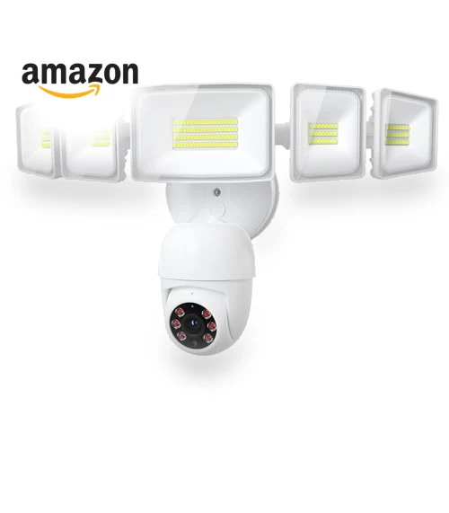 Floodlight Camera Outdoor — Smart Home Security, iMaihom