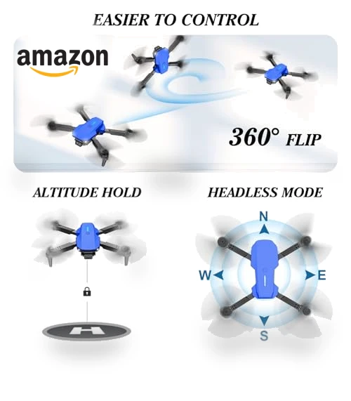 Foldable Mini Drone with 1080 Camera — Flying Toys, BeiyoQSZ