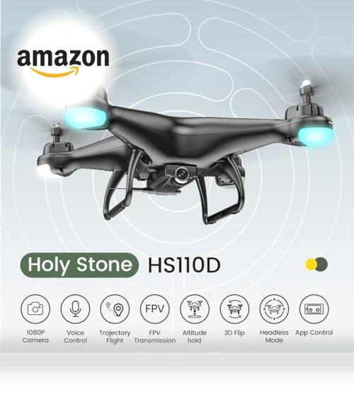 FPV RC Drone With 1080P HD Camera — Drones & UAV Technology, Holy Stone