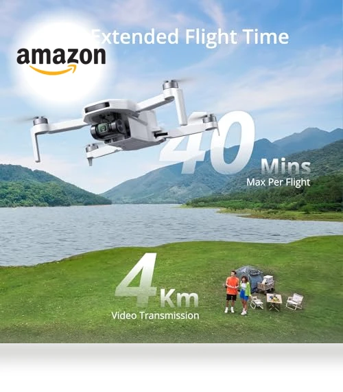 GPS Drone with Long Flight Time — Drones & UAV Technology, Potensic