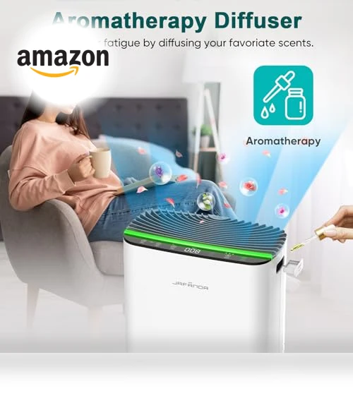 HEPA Air Purifier for Home Large Rooms — Activated Carbon Air Purifiers, Jafända