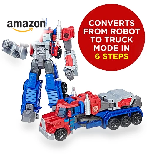 Heroic Optimus Prime Action Figure — Interactive Figures & Robots, Hasbro