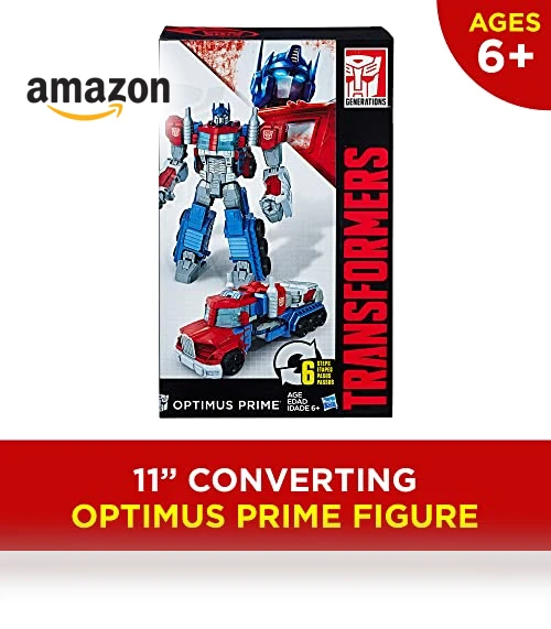 Heroic Optimus Prime Action Figure — Interactive Figures & Robots, Hasbro