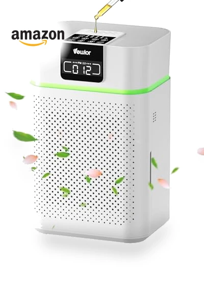 Home Air Purifier for Large Room — Activated Carbon Air Purifiers, VEWIOR