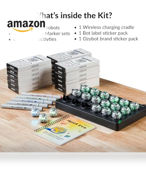 Interactive Coding Robot Classroom Kit — Interactive Figures & Robots, Ozobot