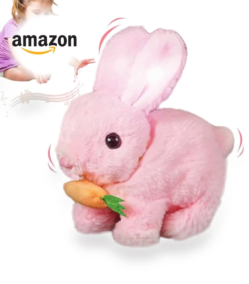 Interactive Realistic Bunny Toy — Plushies, Jiaarjia