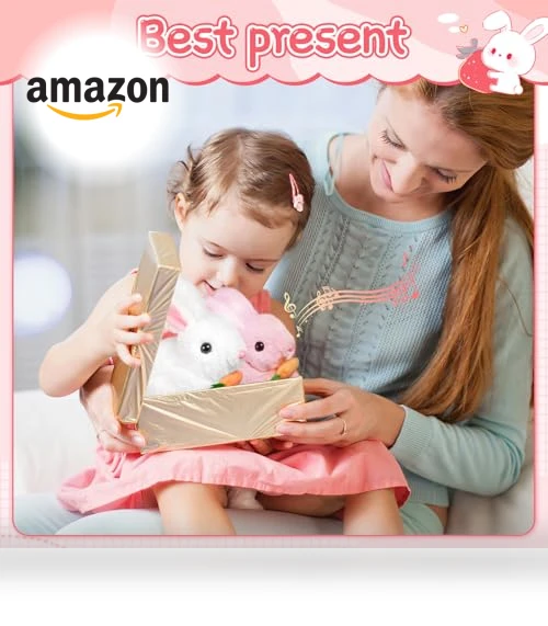 Interactive Realistic Bunny Toy — Plushies, Jiaarjia