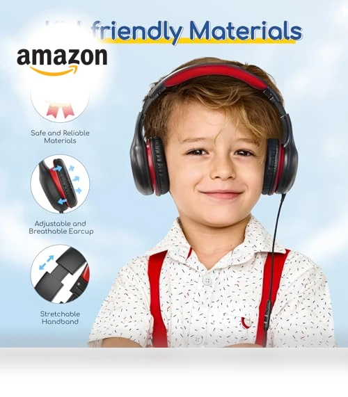 Kids Headphones with Microphone — In-Ear Headphones, EarFun