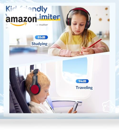 Kids Headphones with Microphone — In-Ear Headphones, EarFun