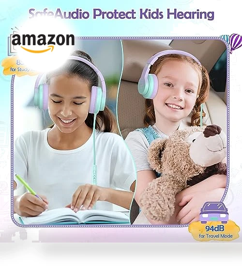 Kids Headphones with Microphone — In-Ear Headphones, Candy Bila