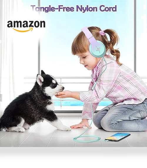 Kids Headphones with Microphone — In-Ear Headphones, Candy Bila