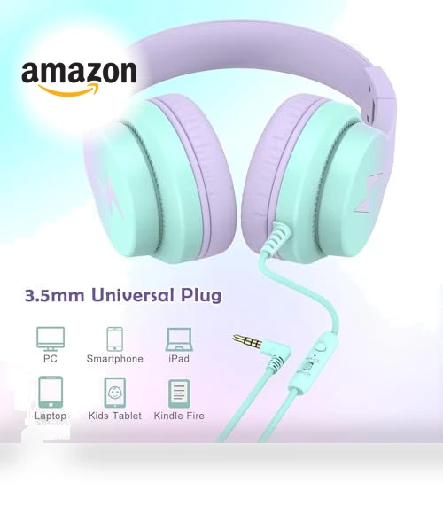 Kids Headphones with Microphone — In-Ear Headphones, Candy Bila
