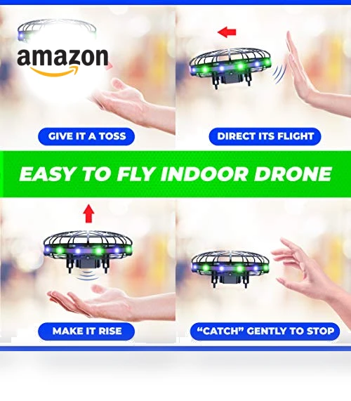 LED Hand Operated Drone — Drones & UAV Technology, Force1