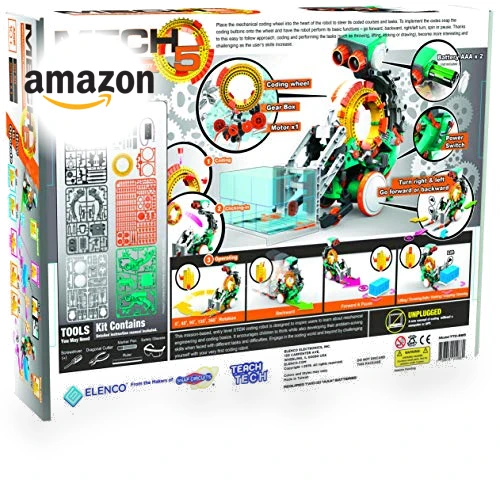 Mechanical Coding Robot — Construction Kits, Elenco Electronics LLC