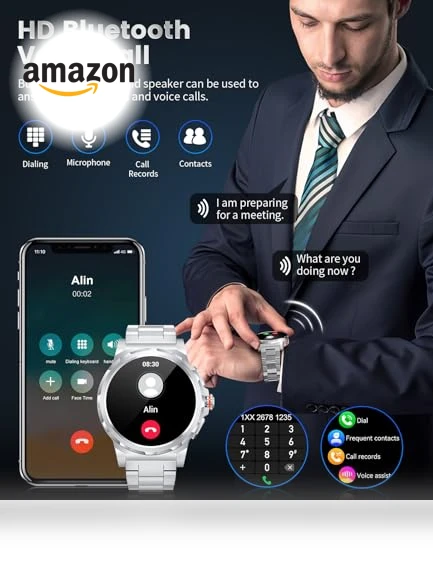 Military Smart Watch for Men — Smartwatches, LIGE