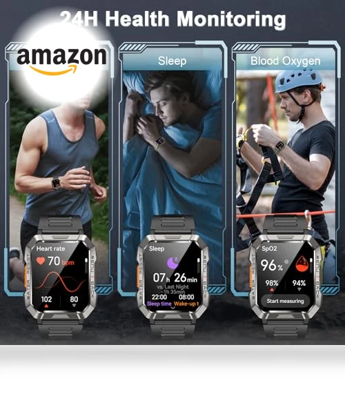 Military Smart Watch for Men — Smartwatches, Blackview