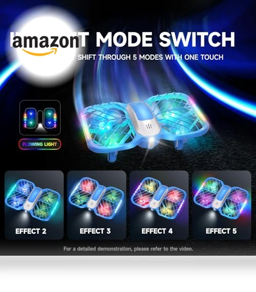 Mini Drone with 5 Lighting Modes — Drones & UAV Technology, UranHub