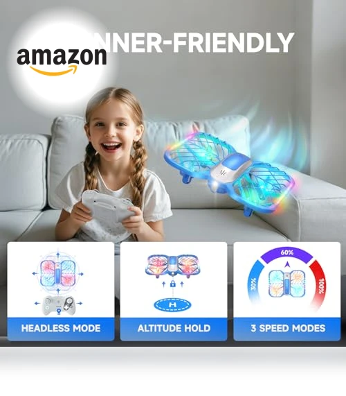Mini Drone with 5 Lighting Modes — Drones & UAV Technology, UranHub