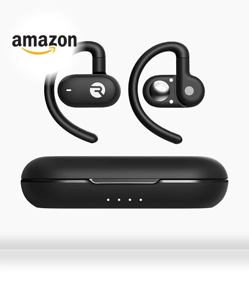 Open Earbuds – True Wireless Open Ear Bluetooth Headphones — In-Ear Headphones, Raycon