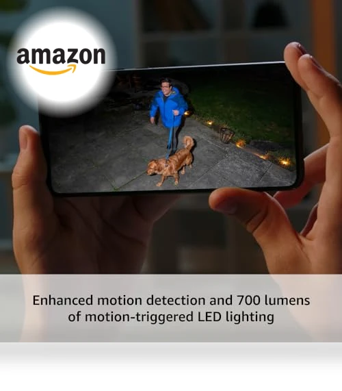Outdoor Floodlight Camera — Smart Home Security, Blink