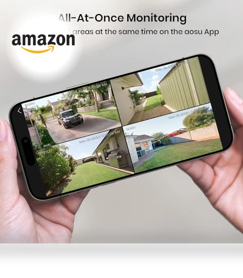 Outdoor Wireless Security Cameras — Smart Home Security, AOSU