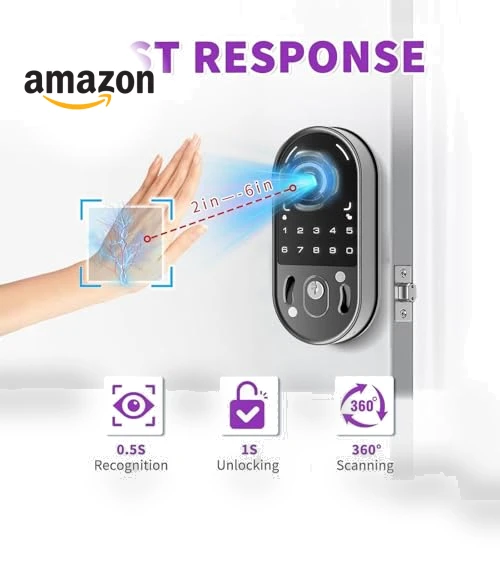 Palm Recognition Smart Lock — Biometric Security, VENOTECH