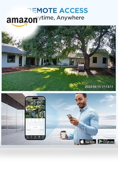 PoE Security Camera System — Smart Home Security, 4COVR
